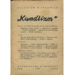 WAŃKOWICZ Melchior - Kundlizm [wydanie pierwsze Rzym 1947]