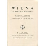 WEBER Paul - Wilna. Eine vergessene Kunststätte [1917] [przewodnik po Wilnie]
