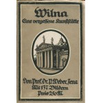 WEBER Paul - Wilna. Eine vergessene Kunststätte [1917] [przewodnik po Wilnie]