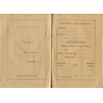 Związek Harcerstwa Polskiego. Książka służbowa [1930] [czysta legitymacja]