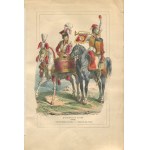 BELLANGE Hippolyte - Die Soldaten der französischen Republik und des Kaiserreichs (Żołnierze Republiki i Cesarstwa Francuskiego) [Lipsk 1843-1844] [Napoleon Bonaparte, Józef Poniatowski]