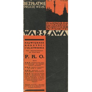Warszawa. Informator dla przyjezdnych [1928] [okł. Stefan Norblin]