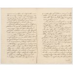 [powstanie listopadowe] Wypis z protokołu posiedzenia Rządu Narodowego z dnia 1 marca 1831 roku, podpisany przez Andrzeja Antoniego Plichtę (1797-1866), sekretarza generalnego, koordynatora prac Rządu
