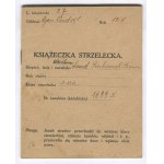 [zestaw 6 dokumentów] Dokumenty wojskowe działacza niepodległościowego Brunona Piechowiaka z Lutomia (1898-1944): zaświadczenie o służbie przy J. Piłsudskim, książeczka strzelecka, legitymacja 10 Pułku Strzelców Wielkopolskich i inne