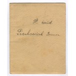 [zestaw 6 dokumentów] Dokumenty wojskowe działacza niepodległościowego Brunona Piechowiaka z Lutomia (1898-1944): zaświadczenie o służbie przy J. Piłsudskim, książeczka strzelecka, legitymacja 10 Pułku Strzelców Wielkopolskich i inne