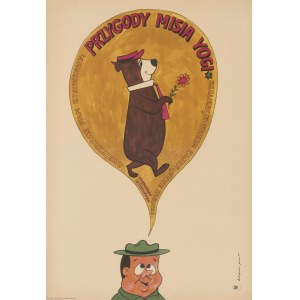 [plakat] BUTENKO Bohdan - Przygody Misia Yogi [1971]
