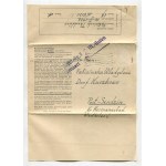 [zestaw 10 listów] Korespondencja Tadeusza Fabisińskiego, kierownika szkoły w Byczynie, z obozów koncentracyjnych Dachau i Mauthausen [1940-1944]