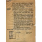 [powstanie warszawskie] Odcinek Bogumił. Rozkaz dzienny nr 38 z dn. 11.09.1944 r., dotyczący m.in. grzebania poległych i zmarłych oraz punktów zbornych dla jeńców niemieckich [z podpisem Władysława Garlickiego ps. Bogumił]