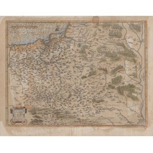 [mapa] GRODECKI Wacław - Poloniæ finitimarumque locorum descriptio [1573]