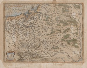 [mapa] GRODECKI Wacław - Poloniæ finitimarumque locorum descriptio [1573]