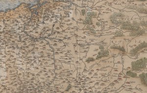 [mapa] GRODECKI Wacław - Poloniæ finitimarumque locorum descriptio [1573]