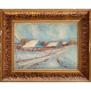 CZACHÓRSKA (20th century), Winter Landscape, 1917