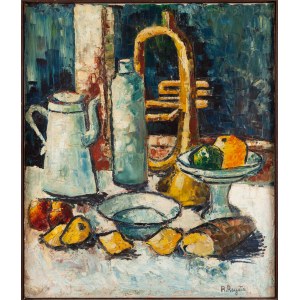 Romuald REGUŁA (1894-1981), Still life with trumpet