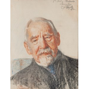 Leon WYCZÓŁKOWSKI (1852 - 1936), Portrait of Counselor Wszebenga(?), 1920