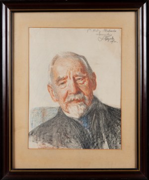 Leon WYCZÓŁKOWSKI (1852 - 1936), Portret radcy Wszebengi(?), 1920