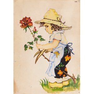 Artysta nieokreślony (XX wiek), Ogrodniczka