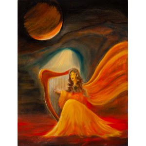 INDEPENDENT PAINTER (20th century - 21st century), Angel