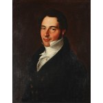 Marcin JABŁOŃSKI (1801-1876), Portret mężczyzny z biżuteryjną szpilą (1829)