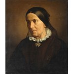 Autor nieznany, Portrait of a woman with a lace veil
