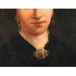 Autor nieznany, Portrait of a lady with a brooch