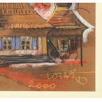 Wiktor ZIN (1925-2007), Dworek barokowy (2000)