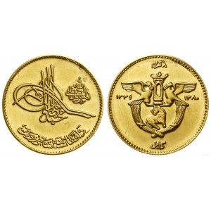 Afghánistán, 8 gramů (2 tilla), SH 1339 / AH 1380 (1960)