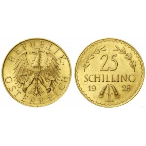 Austria, 25 szylingów, 1928, Wiedeń