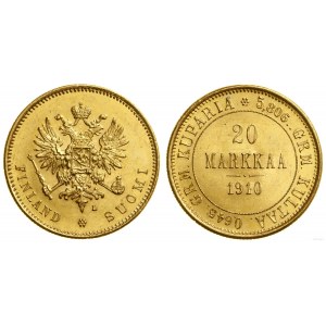 Finlandia, 20 marek, 1910 L, Helsinki