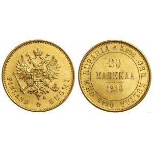 Finnland, 20 Mark, 1910 L, Helsinki
