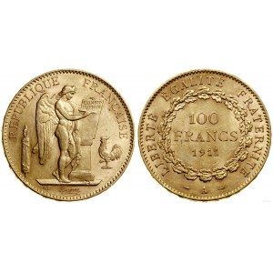 Francúzsko, 100 frankov, 1911 A, Paríž