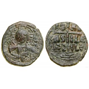 Byzancia, anonymný follis (pripisovaný Romanovi III Argyrusovi), okolo 1030, Konštantínopol