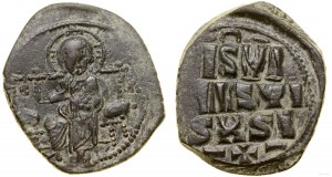 Bizancjum, anonimowy follis (przypisywany Konstantynowi IX Monomachusowi), 1042-1055, Konstantynopol