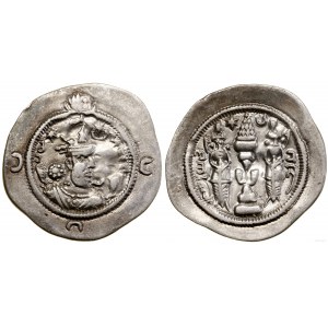 Persia, drachma, 22nd year of reign, AYL (?) mint.