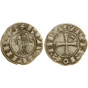 Križiaci, denár, 1225-1250, Antiochia