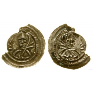 Polska, brakteat hebrajski, bez daty (1195-1202), Gniezno