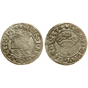 Poland, penny, 1534, Gdańsk