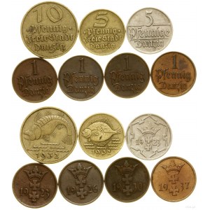 Polska, zestaw 7 monet, 1923-1937, Berlin