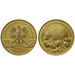 Poľsko, 2 zloté, 1996, Varšava