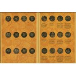 Poland, complete set of two-zloty coins in album, 1995-2003, Warsaw