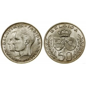 Belgia, 50 franków, 1960, Bruksela