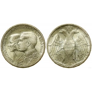 Řecko, 30 drachem, 1964, Kongsberg