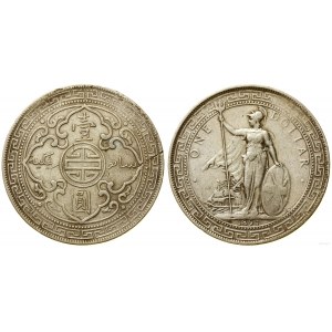 India, trade dollar, 1897, Bombay