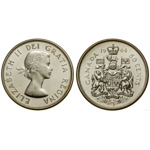 Kanada, 50 centów, 1964, Ottawa