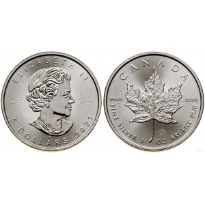 Kanada, 5 dolarów, 2021, Ottawa