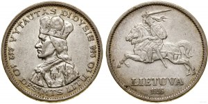 Litwa, 10 litów, 1936, Kowno