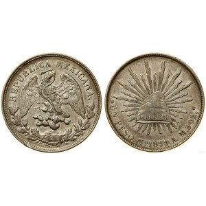Mexico, peso, 1899 Mo.A.M, Mexico City