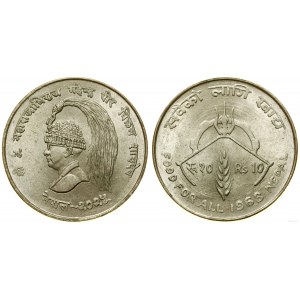 Nepal, 10 rupees, 1968, Kathmandu