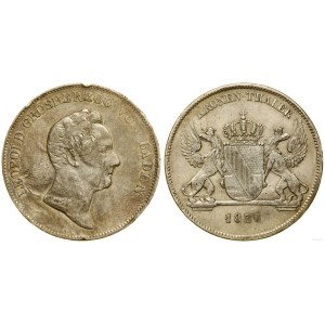 Germany, thaler, 1834, Karlsruhe