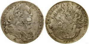Germany, thaler, 1772 A, Amberg