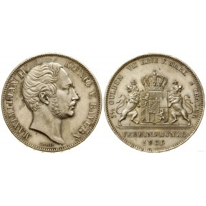 Niemcy, dwutalar = 3 1/2 guldena, 1856, Monachium